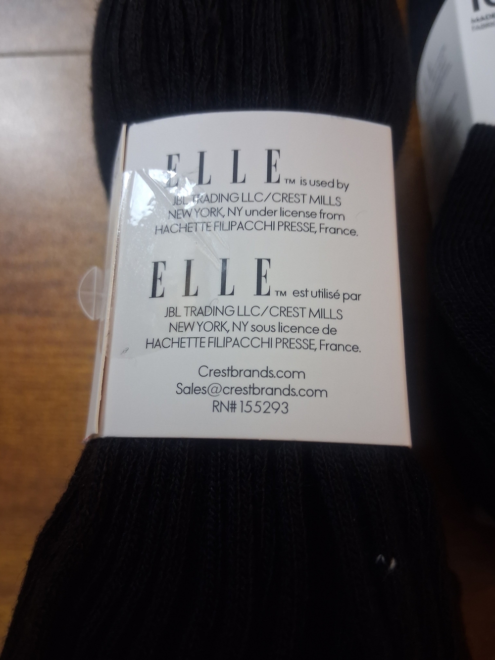 20 Pair- ELLE Black Low-Cut No Show Socks with Pastel Accents - 10 Pack X 2 - Picture 5 of 6